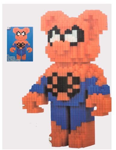 3D konstruktorius iš kaladėlių Happy People Žmogus Voras, 1420 d.